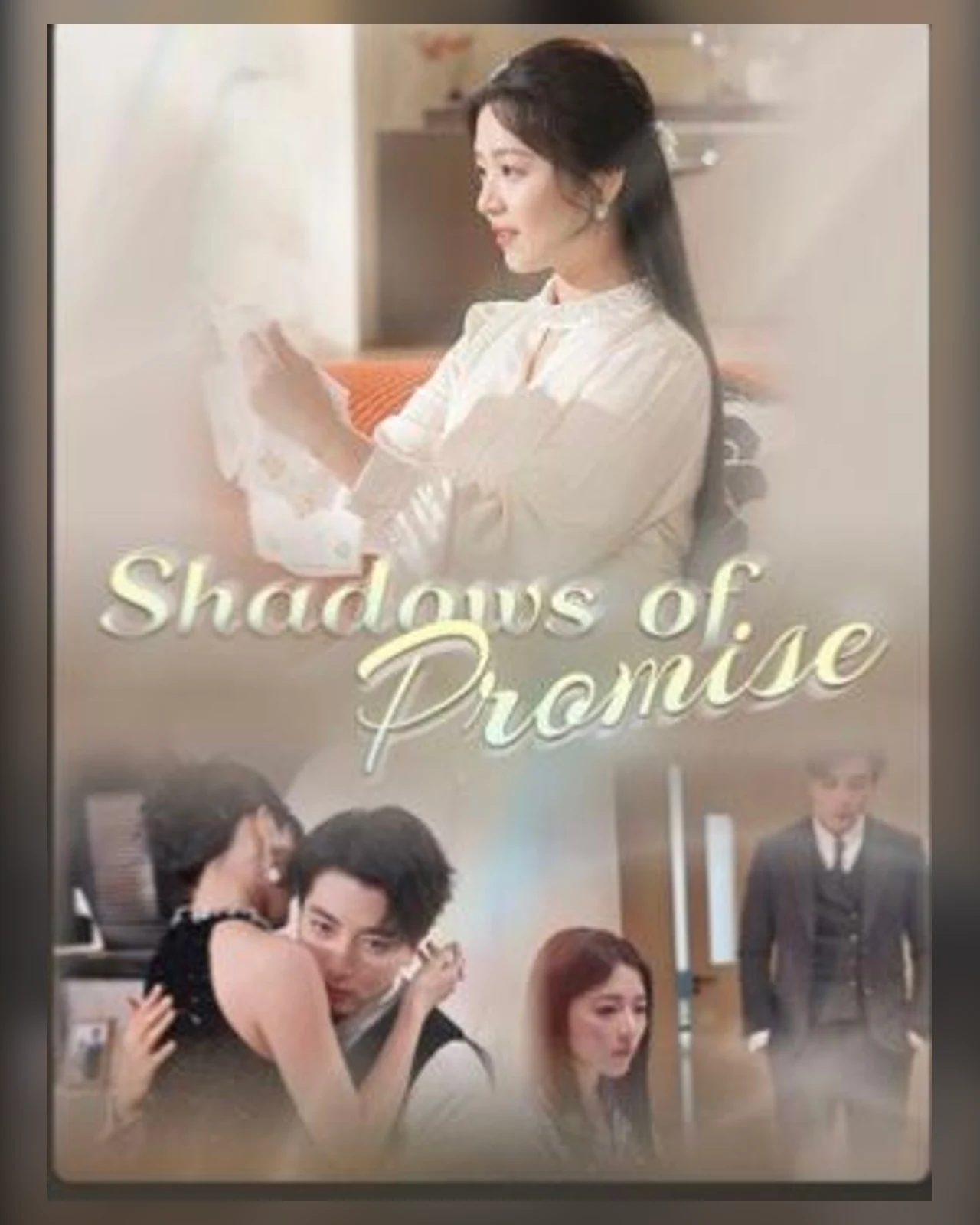 Shadows of Promise 短剧海报，黄果短剧悬疑题材看板